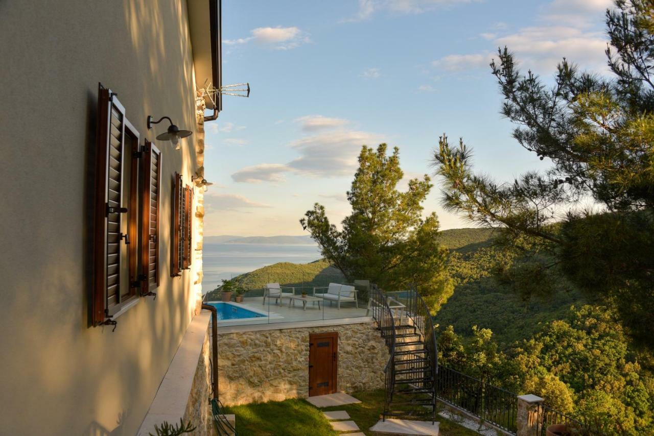 Villa Bogijeva Rabac Exterior foto